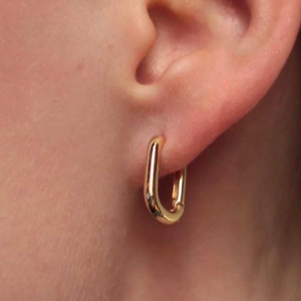 GP small hoop earrings